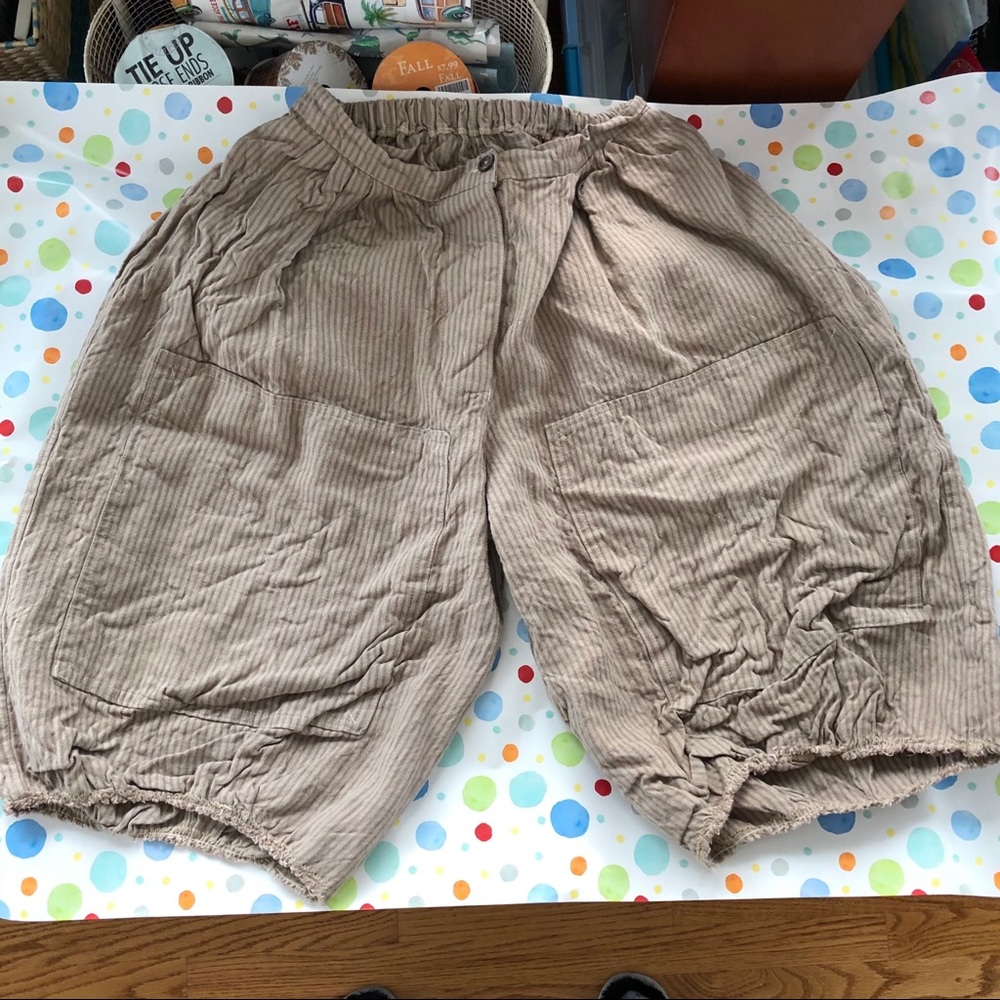 NWT Magnolia Pearl 100% Linen Harem Pants